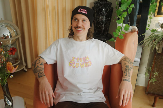 'I Push Clown' White T-Shirt