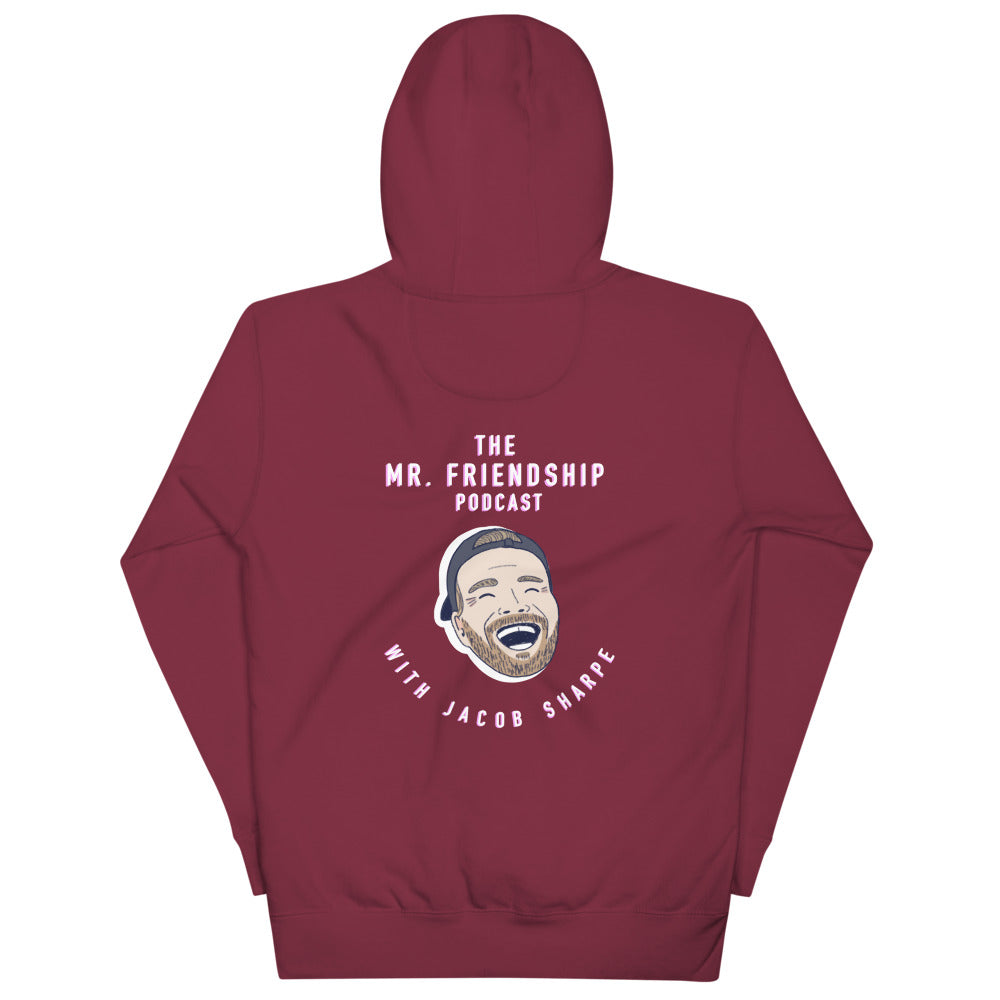 Mr. Friendship Double-Sided Hooded Sweatshirt